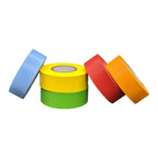 Bartovation Lab Labeling Tape, 3/4 in x 500 in, 5 Rolls, Assorted Colors