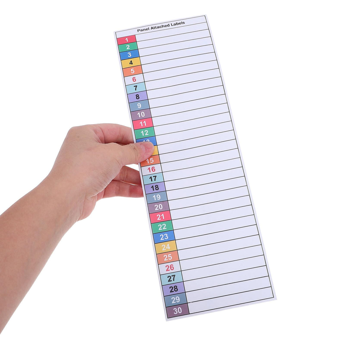 LALAFINA Electrical Box Labels - 8 Sheets Self-Adhesive Waterproof Circuit Breaker Panel Stickers for Outdoor Electrical Panel Identification and Safety