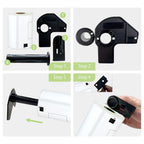 Compatible 4.07" x 6.4" Die-Cut Large Labels Replacement for DK-1247 Shipping Address Compatible with Brother QL-1110NWB Label Printers (12 Rolls + 1 Frame, 180 Labels/Roll) 4.07" x 6.4 - 1247 | 12 Rolls
