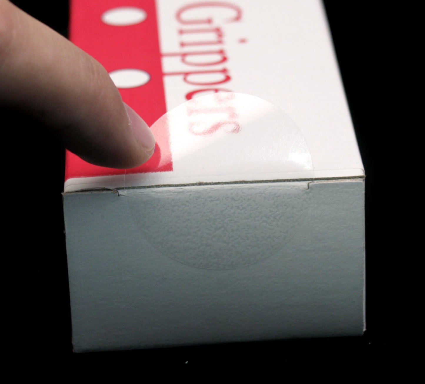 ChromaLabel 1.5 inch Clear Circle Stickers Transparent Labels Round Envelope Sealers Ideal for Packaging and Everyday Use - 1000 Clear Wafer Seals per Roll, Perforated 1-1/2" Diameter 1000/Roll