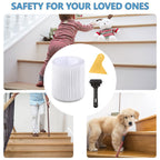 Butizone Stair Treads Non Slip 6" x 30", 5-Pack Pre-Cut Clear Anti Slip Strips for Wooden Steps Indoor, Transparent and Waterproof Grip Tape, Safety for Elderly, Children, and Dogs 6" X 30"