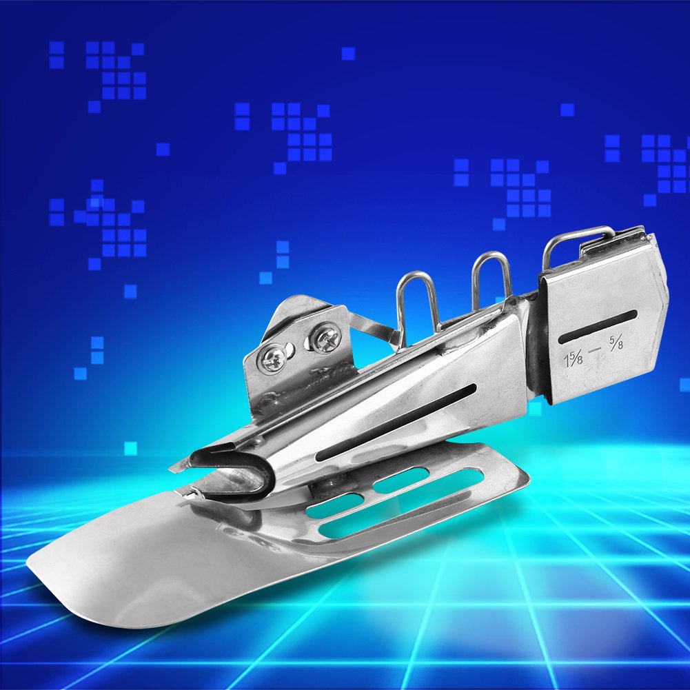 Industrial Sewing Machine Flat Seamer Folder Binding Attachment Tape (1-7/8"-3/4") 1-7/8"--3/4"