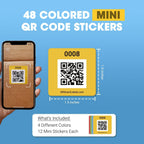 SmartLabels - Mini 1.5" QR Code Labels for Storage, Organization, & Moving