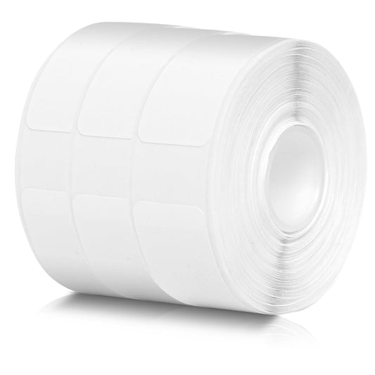 3 Rolls Label Tape Thermal Label Tape Label Print Stickers 15 x 50 mm Waterproof Labels for Q31 Q30S Q30 D11 D30 D30S LI MI Q1 E1 Label Printers 160 Label Per Roll, White 15x50mm