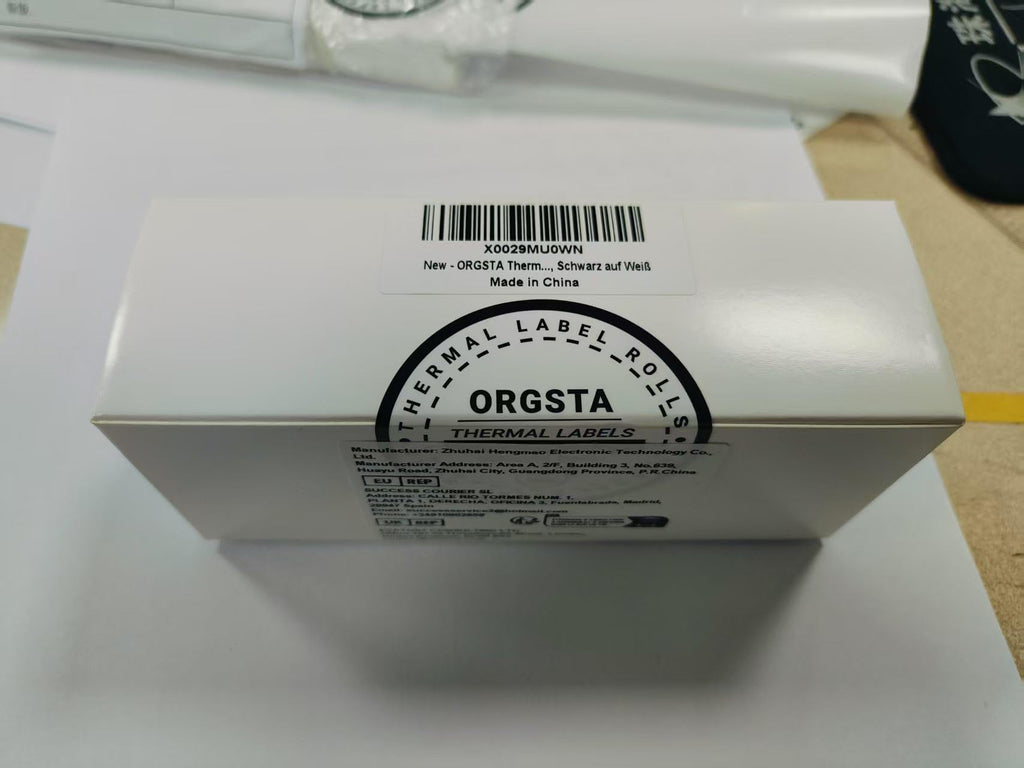 Thermal Sticker Labels, 1.96'' x 1.18" Direct Thermal Labels - 3 Rolls 1.96" x 1.18" Rectangular (White)