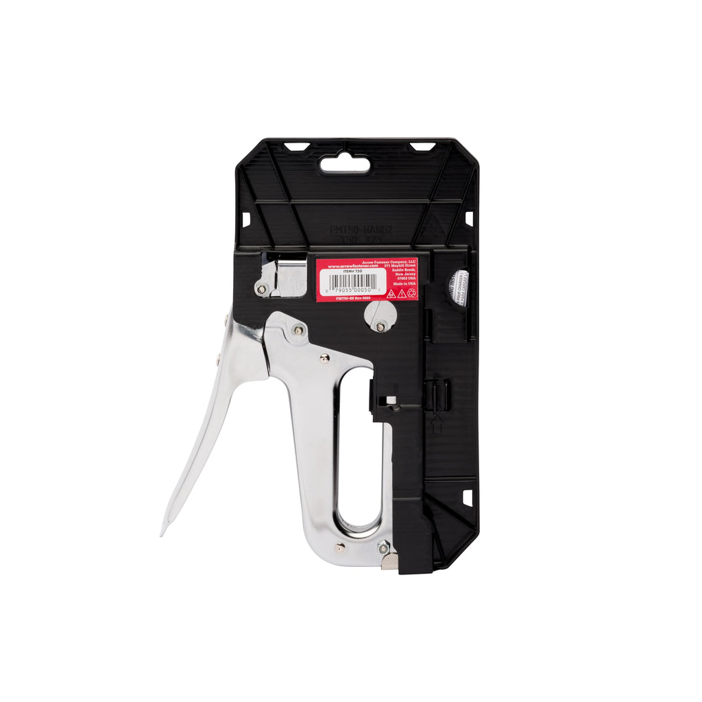 Arrow T50 Heavy-Duty Staple Gun, Manual Stapler (1-Pack)