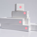 Pink PARLAIM 0.75-inch round adhesive color coding dot labels on a roll, 1000 stickers, ideal for kids and office organization.