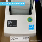 Zebra Labelvalue all-purpose inventory labels, 2.25 x 0.5 inches, featuring black and white Zebra print on adhesive backing.