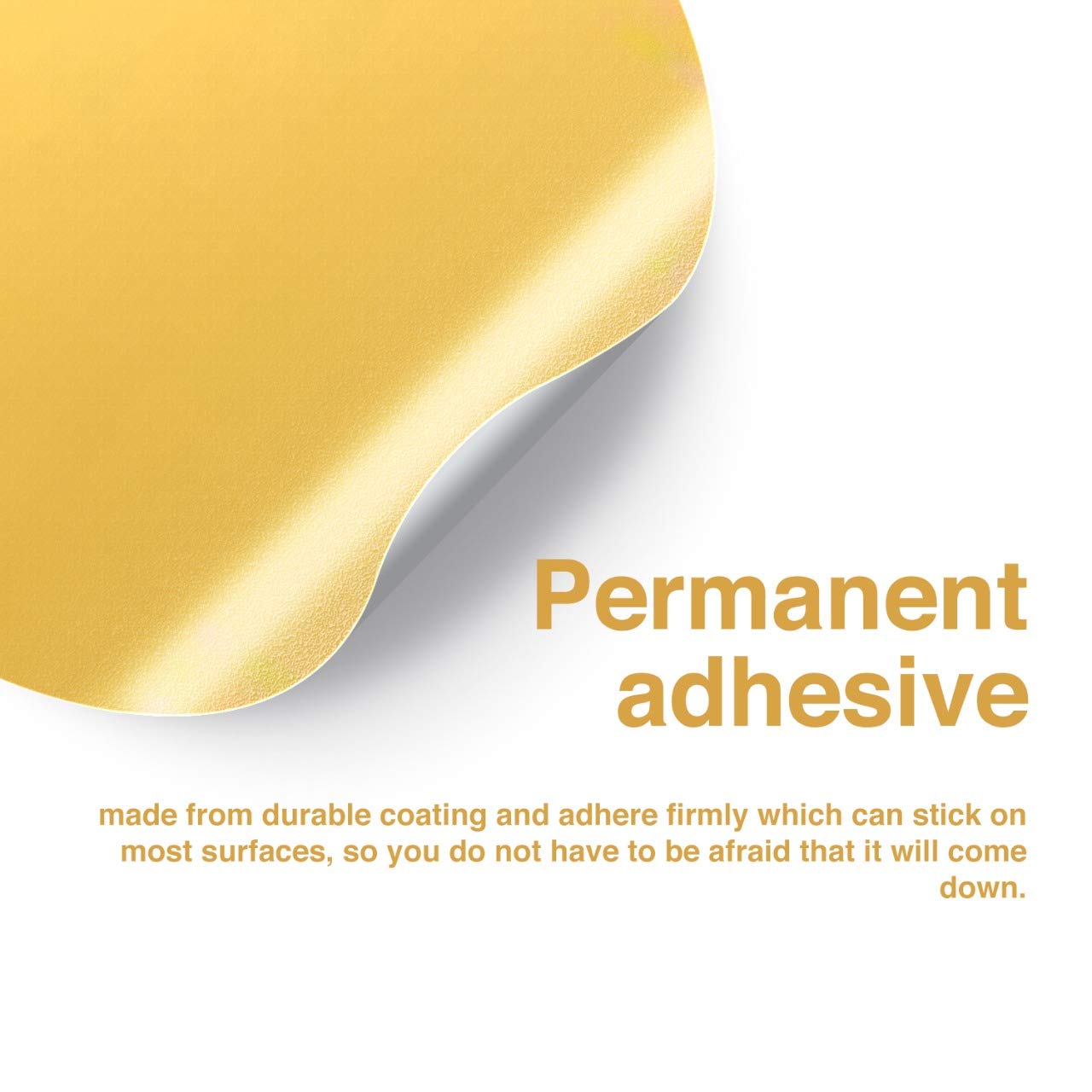Performore Gold Circle Stickers - 1 Inch Round Labels - Gold Metallic Dots - Stickers for Envelopes - Gold Envelope Seals - 1000 Stickers per Roll