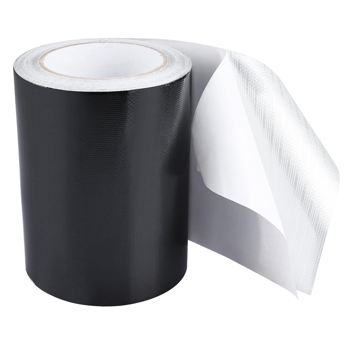 RealPlus RV Underbelly Tape 6" x 50' RV Underbelly Material Belly Tape with Permanent Sealing Adhesive for Camper Travel Trailer Mobile Home (Extra-Sticky) Extra-Sticky (Black) 6 Inch x 50 Feet