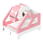 2.25"x1.25" Pink Thermal Labels+Pink Label Holder+Shipping Labels