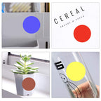 SourceTon 2800-Pack 3/4 Inch Round Color Coding Dots - 20 Vibrant Neon Colors, Removable Sticker Labels (70 per Sheet)