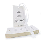 Reserved Seating Signs for Wedding Chairs, 20PCS