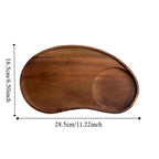 Cashew Nut Tray, Rattan Accent, Decorative Dish, Style A