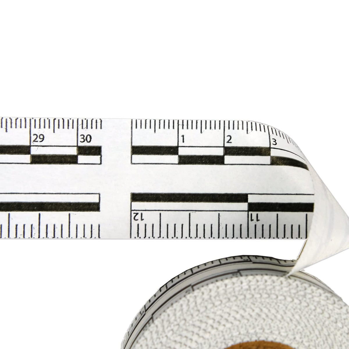 Crime Scene Photomacrographic Scale, Adhesive Tape (1 x 500 inch) 1 x 500 inch