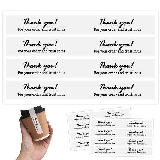 500 Pcs Tamper Seal Stickers Transparent Food Safe Stickers Tamper Evident Seals, Drink-Safety Food Coffee Milk Tea Ice Cream Seal Labels for Food Drink Lids Bakery Restaurant Freshness(8x1 Inch)