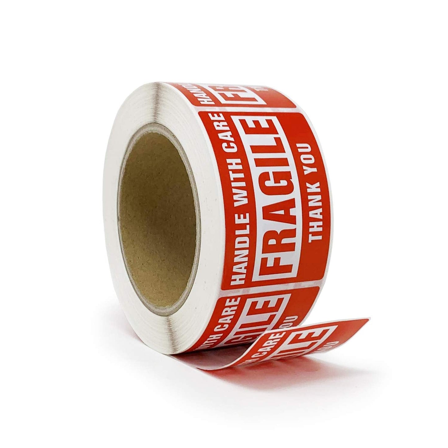 Buhbo Fragile Sticker 2" x 3" - Handle with Care - Shipping Label (500 Labels Per Roll) 1 Roll