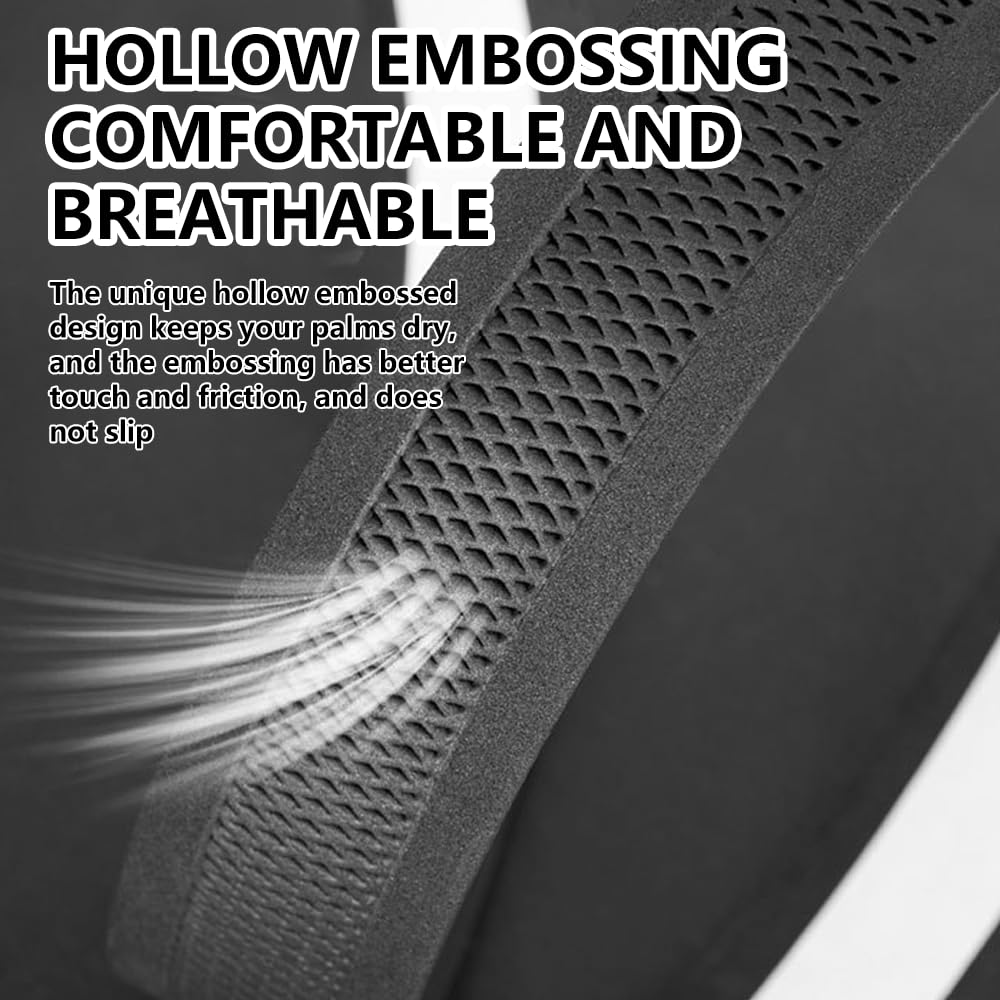 Bike Handlebar Tape EVA, Bicycle Bar Tape with Adhesive Backs, Comes with Pair of Bar End Plugs 2 Rolls per Set