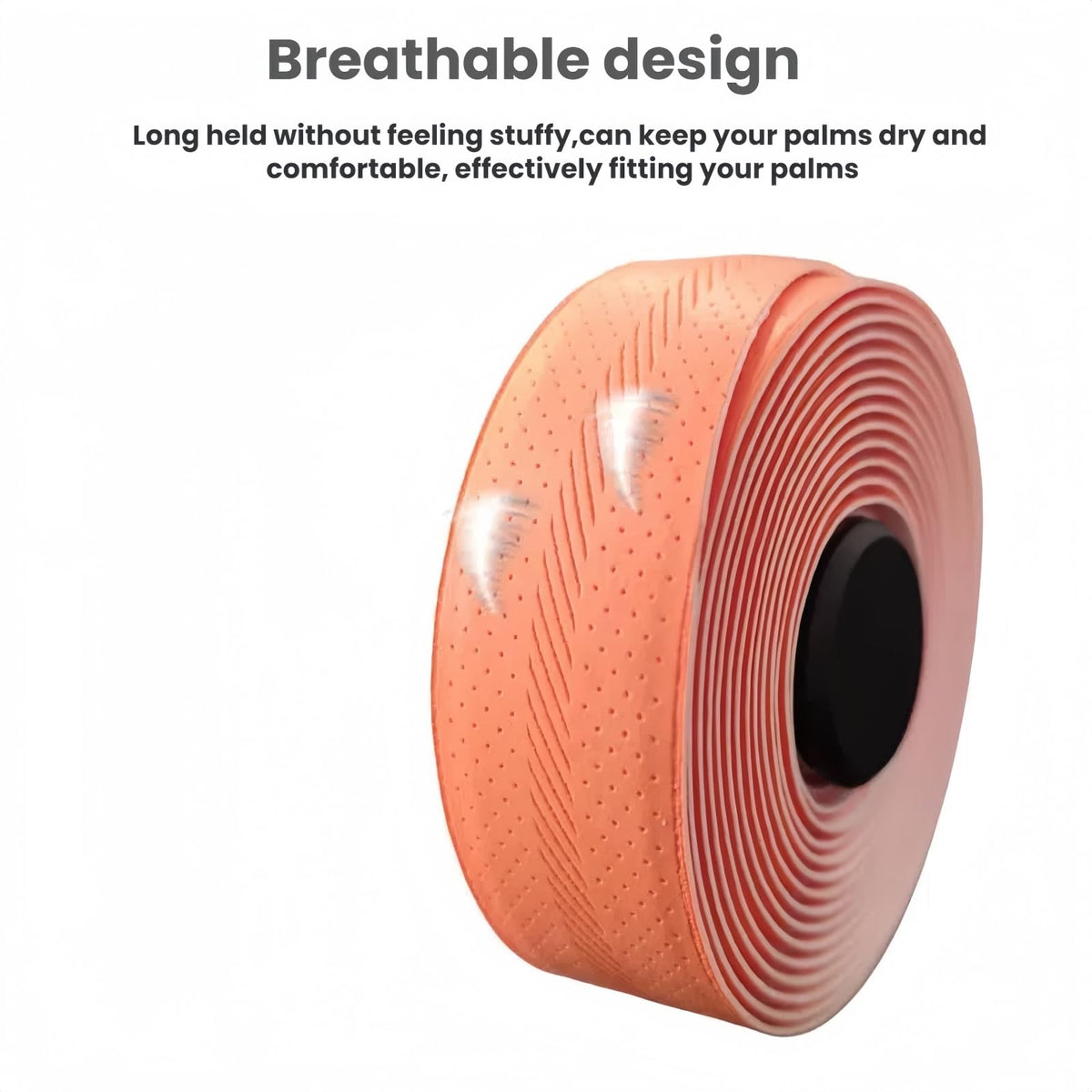 Bicycle Handlebar Tape for Road Mountain Gravel Bikes Anti-Slip PU Shock-Absorbing EVA Foam Handle Bar Wrap Tapes, 270 cm/106 Inch (Grey Blue) Grey blue