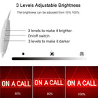 On A Call Neon Sign On a Call Sign for Desk Do Not Disturb Neon Light Sign on call-RED