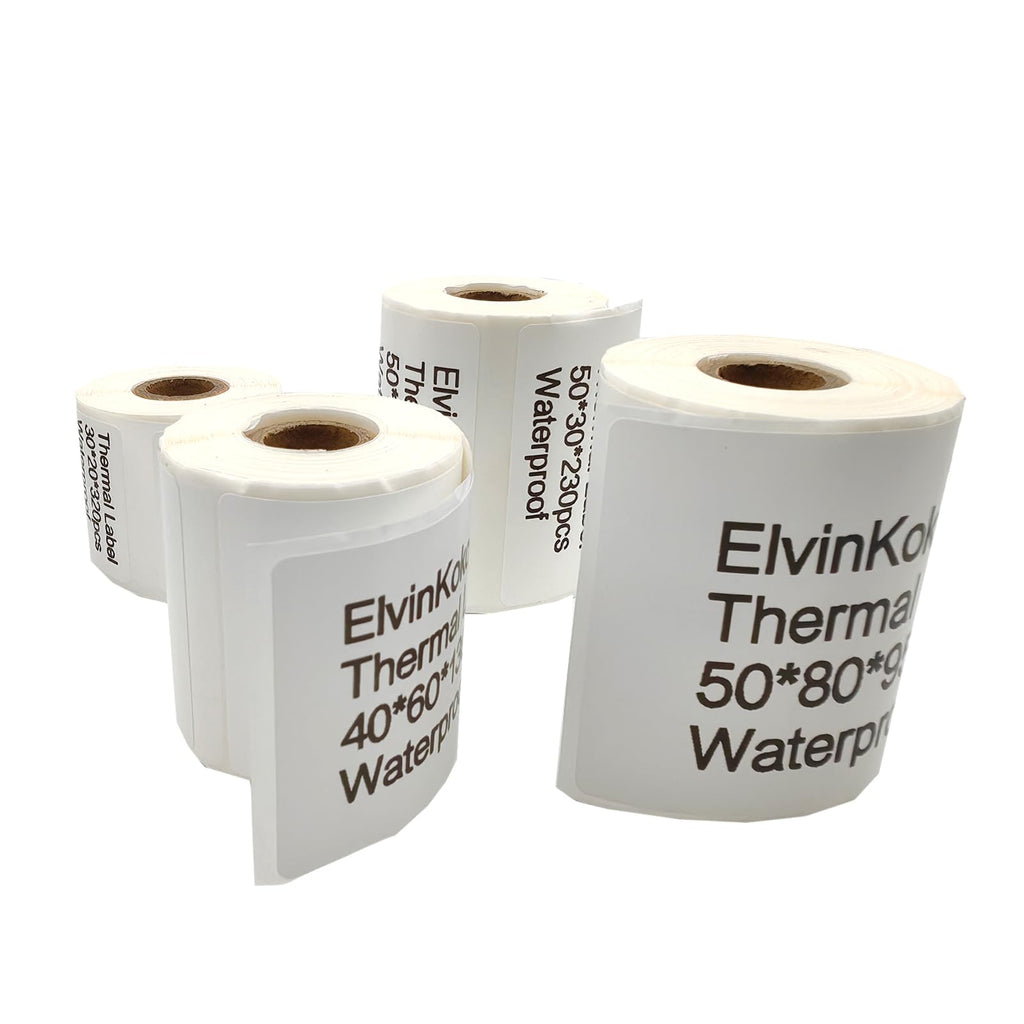 8Rolls M110 Thermal Labels M220 Waterproof Sticker 40x60mm