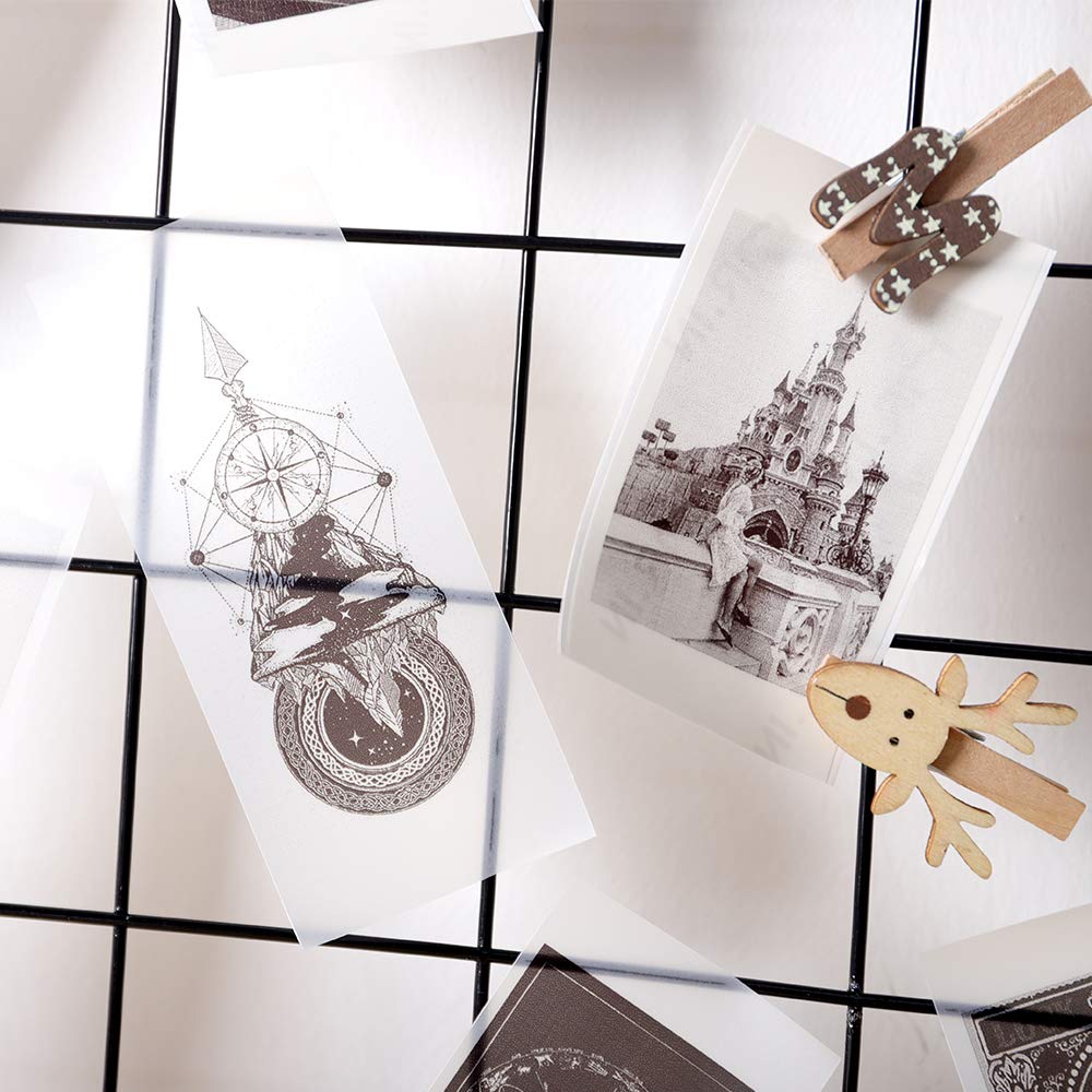Phomemo T02 Transparent Paper Clear Sticker Paper 50mmx3.5m