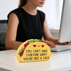 Office Decor Desk Decor Positive Taco Inspirational Gifts for Women Men Everyone