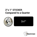 DNR Stickers, 2 x 1 Inch, Do Not Resuscitate Label, 6 Pack, 600 Labels Dnr 2 Packs