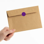Purple Circle Stickers 3/4 Inch Color Coding Dot Labels 1000 Pcs Purple