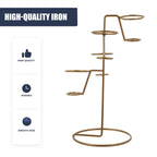 Cabilock Ice Cream Cone Holder Stable Plastic Storage Rack for Dessert Table Party Display Stand with Smooth Surface 9.56X6.29X4.72In