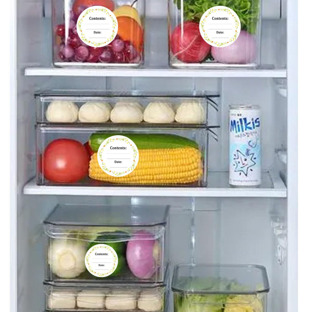 Dissolvable Canning Labels for Mason Jars,1.5 Inch Dissolvable Food Stickers Removable Freezer Food Date Labels for Food Containers(Pack-200) (Pack of 2) 1.5 inch (Pack of 2)