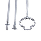 Quluxe 4 Pcs 3 Tier Cake Plate Stand Handle Fitting Hardware