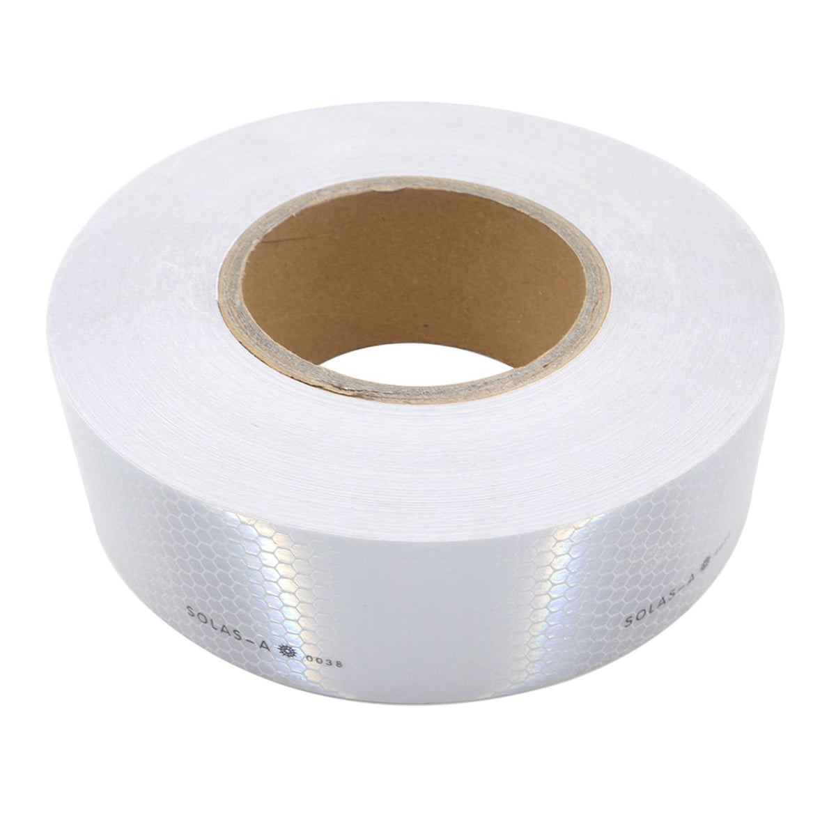 2" Solas Reflective Marine Tape Waterproof Glass Bead Safety Warning Tape High Adhesive(2IN X 150FT) Universal for Cars, Trailers, Boats, Motorcycles