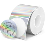 2 inch Round Holographic Thermal Labels