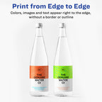 Avery® Print-to-the-Edge Printable Shipping Labels, 3" x 3.75", Matte White, Sure Feed® Technology, Laser & Inkjet Compatible, 150 Blank Labels, Great for Mailing, Branding, and More (6874) 1