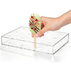 Okllen 2 Pack Cakesicle Stand Display, Acrylic Cakesicle Stan