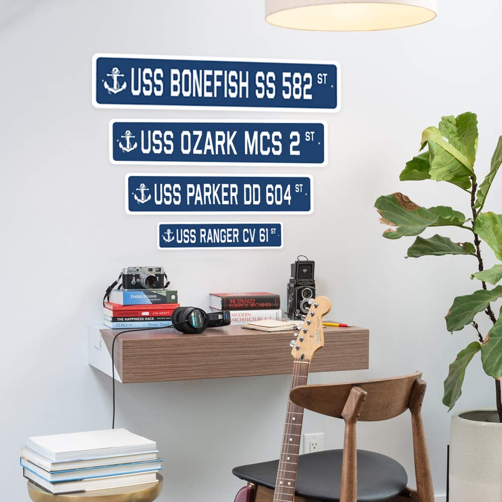 USS MULLINNIX DD 944 Street Sign us Navy Ship Veteran Sailor Gift