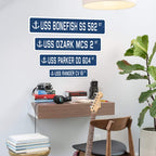 USS Preble DDG 46 Street Sign us Navy Ship Veteran Sailor Gift
