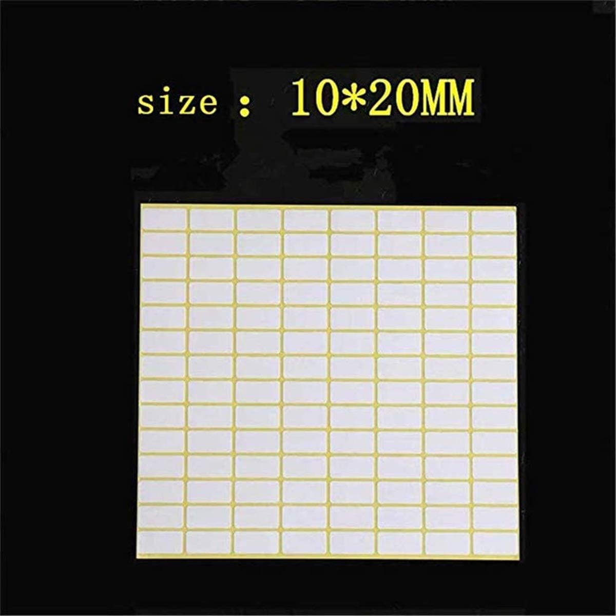 Huacan 5600 pcs White Labels Stickers for Writing Diamond Painting Labels Storage Container Sticker (50 Sheets)
