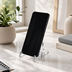 2pcs Small Plate Stand for Display Acrylic Plate Holder 2.36 inch