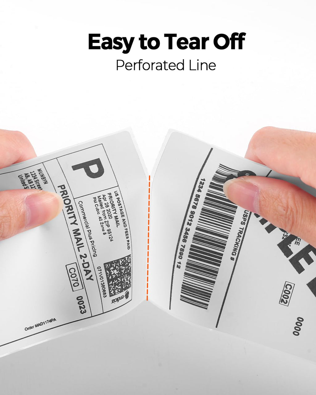 3x5 Inch Thermal Shipping Label+Shipping Scale, Accurate 66lb/0.1oz Postal Scale