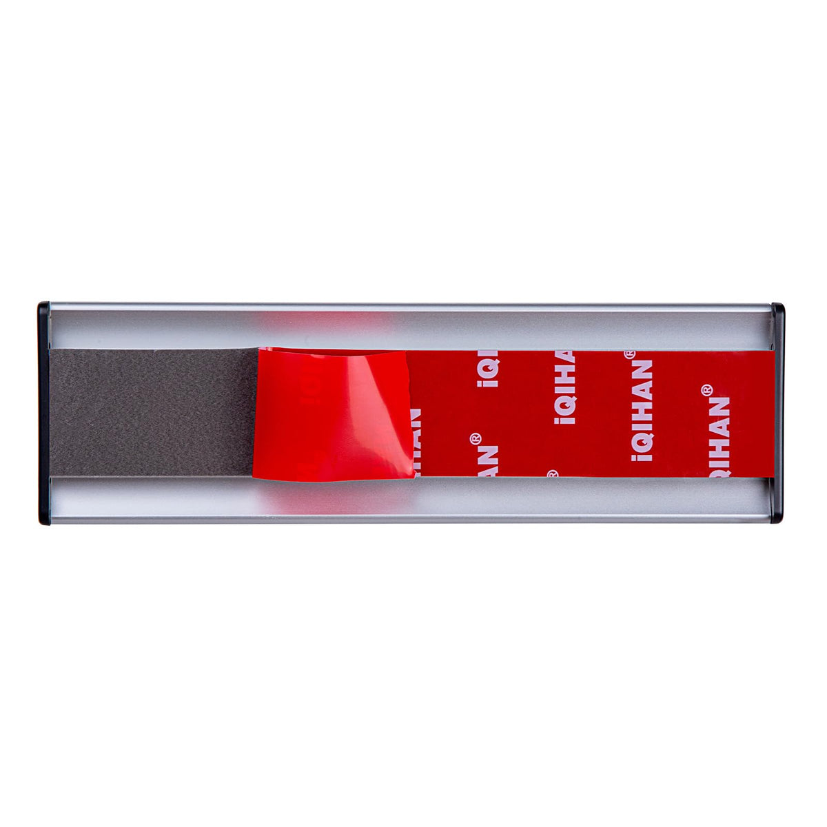 5Pcs Curved NamePlate Holder for Wall or Door 2.36'' x 8'', Silver 2.36*8 Silver Name plate