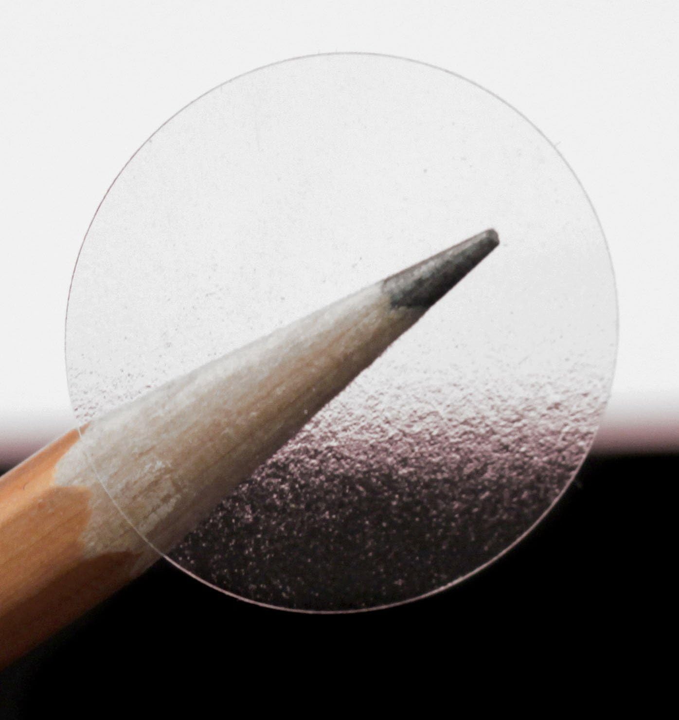 ChromaLabel 1 Inch Round Stickers, Library Supplies Sealing Sticker, Ideal Envelope Sealer Sticker - 5000 Clear Label Stickers per Roll, Non-Perforated Envelope Seals 1" Diameter 5000/Roll
