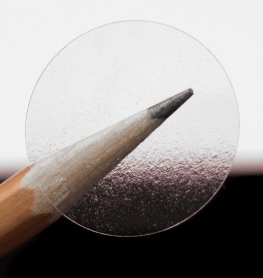 ChromaLabel 1 Inch Round Stickers, Library Supplies Sealing Sticker, Ideal Envelope Sealer Sticker - 5000 Clear Label Stickers per Roll, Non-Perforated Envelope Seals 1" Diameter 5000/Roll