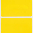 HouseLabels Compatible with Zebra, 1" Core, Yellow, 2.25" x 1.25" 4 rolls