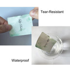 Mr-Label White Lip Balm Labels - Waterproof & Tear-Resistant - for Inkjet & Laser Printer - 2-3/16" x 1-13/16" on Letter Sheet- Total 300 Labels
