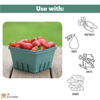 1 Quart Berry & Produce Baskets - 42 Pack