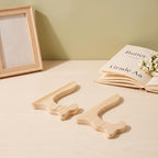 3PC 5" Small Plate Stand for Display Wooden Picture Plaque Holders