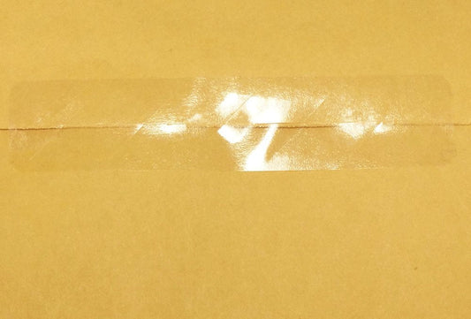 Ultra Clear Tamper Resistant Labels Large 3/4 x 3 1/2 Inch Rectangle Shape 500 Adhesive Labels