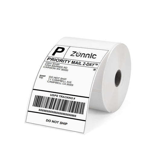 Shipping Labels 4x6 | Strong Adhesive | Compatible with Thermal Printers – 250 Labels/Roll
